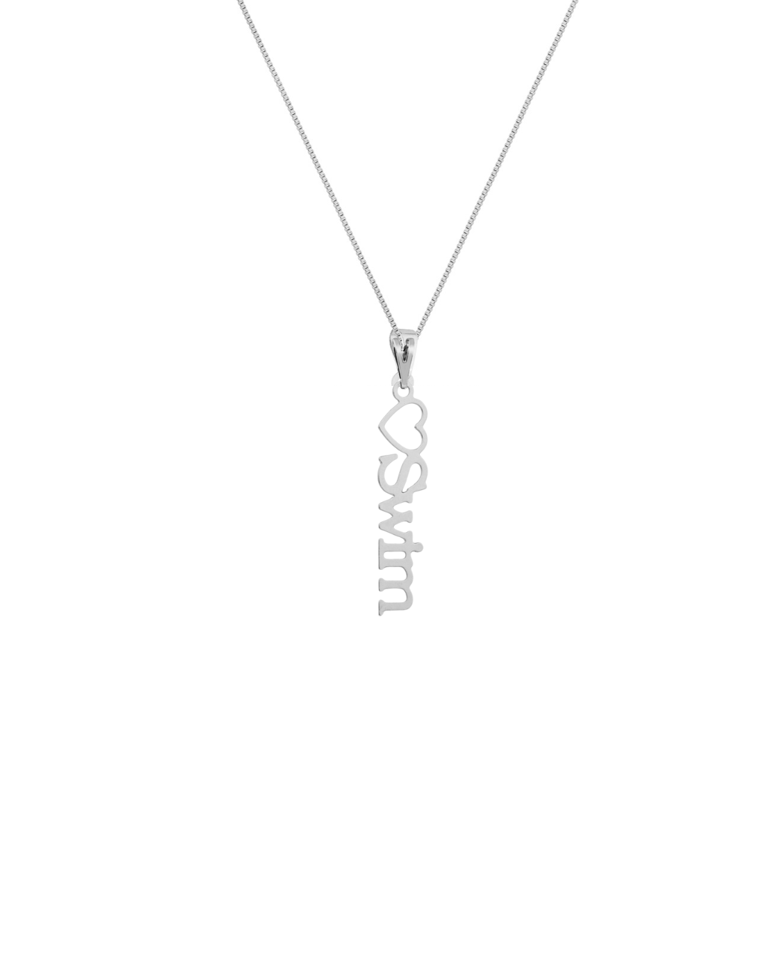 Colar Banhado a Ródio Love Swim – Para Quem Ama a Natação!